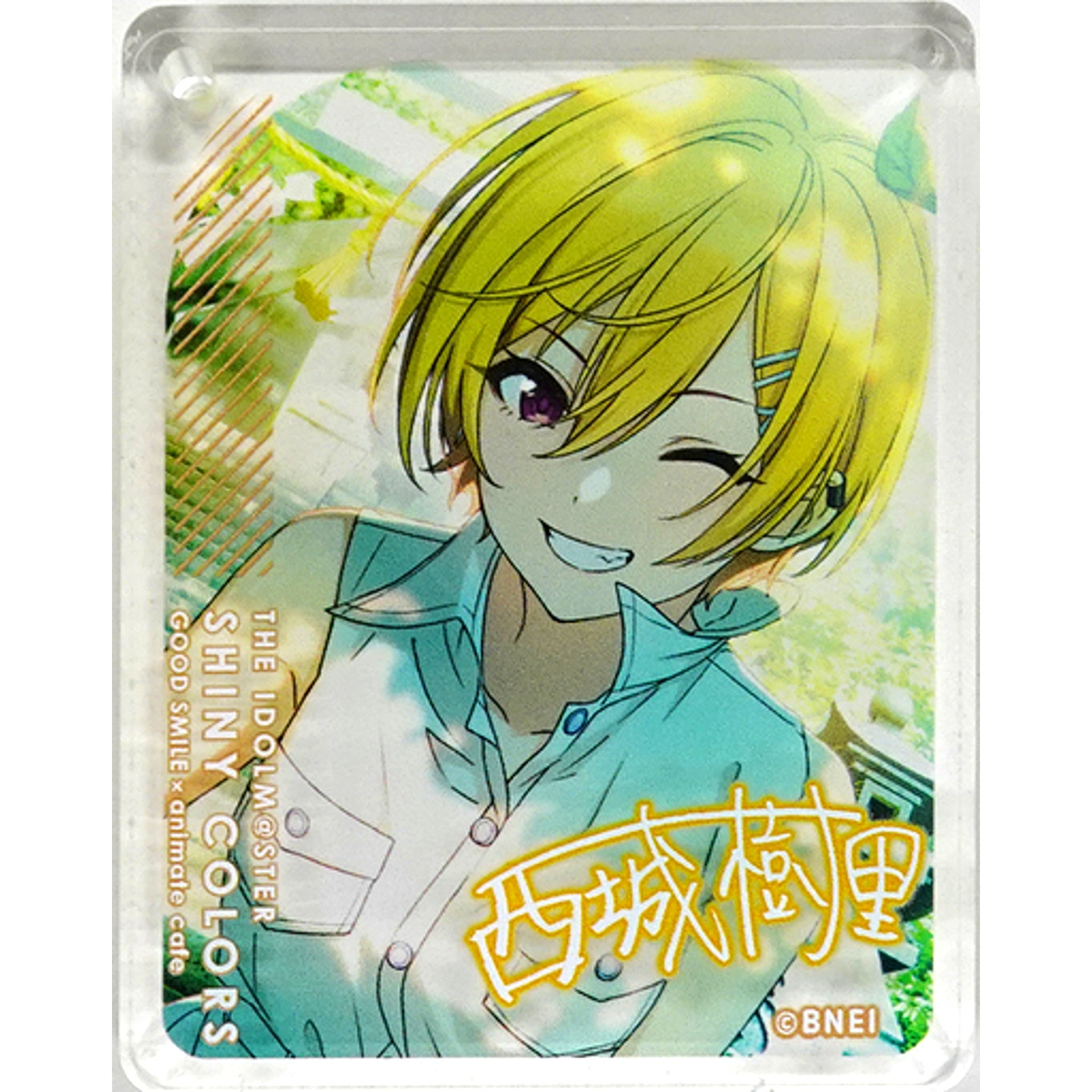 Juri Saijo The Idolm@ster Shiny Colors CoLotta Trading Acrylic Plate Keychain vol.2 Group 1 3rd Anniv GOOD SMILE animatecafe [USED]