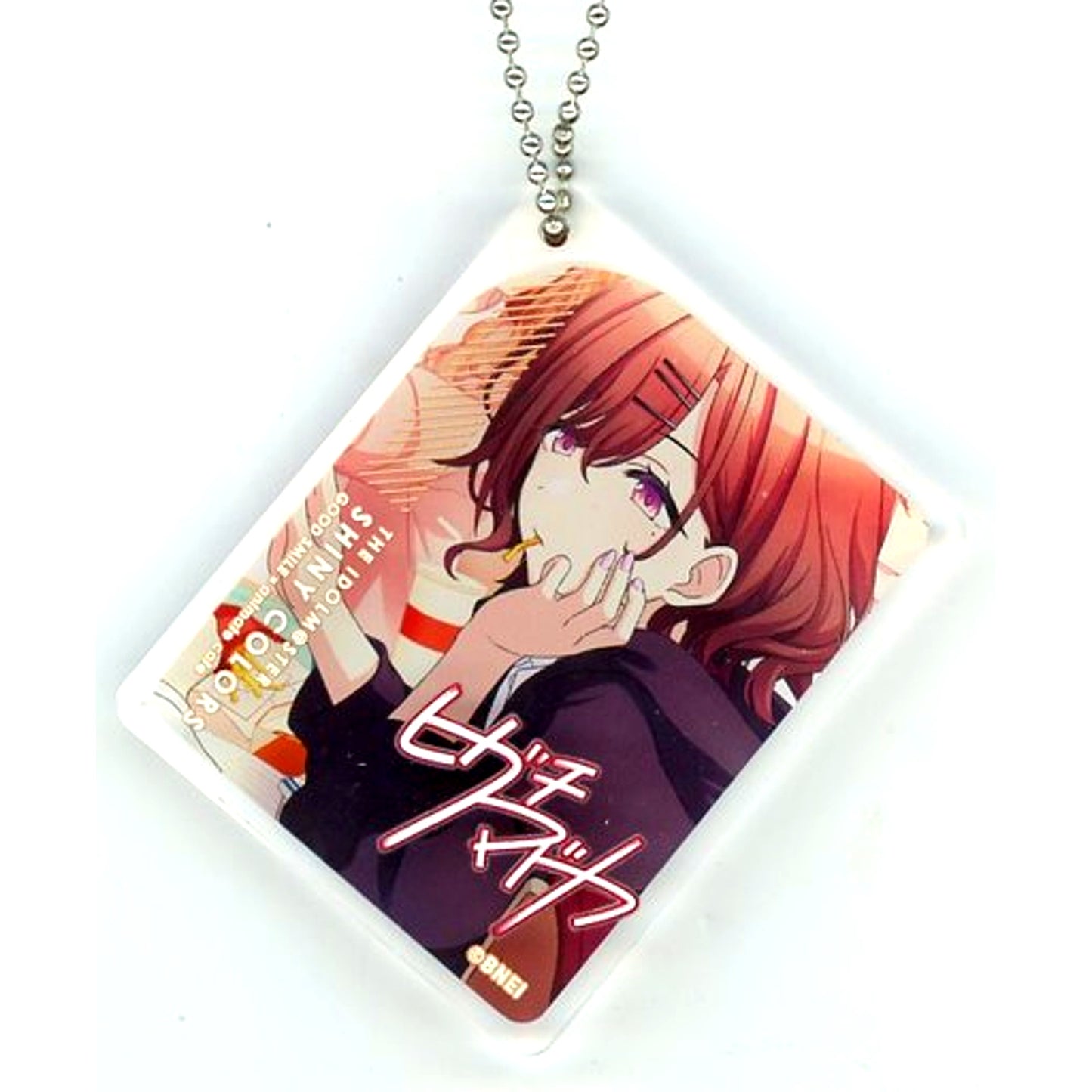 Madoka Higuchi The Idolm@ster Shiny Colors 3rd ANNIVERSARY CELEBRATION x GOOD SMILE x Animate Cafe CoLotta Trading Acrylic Plate Keychain Vol.2 Group 1 [USED]