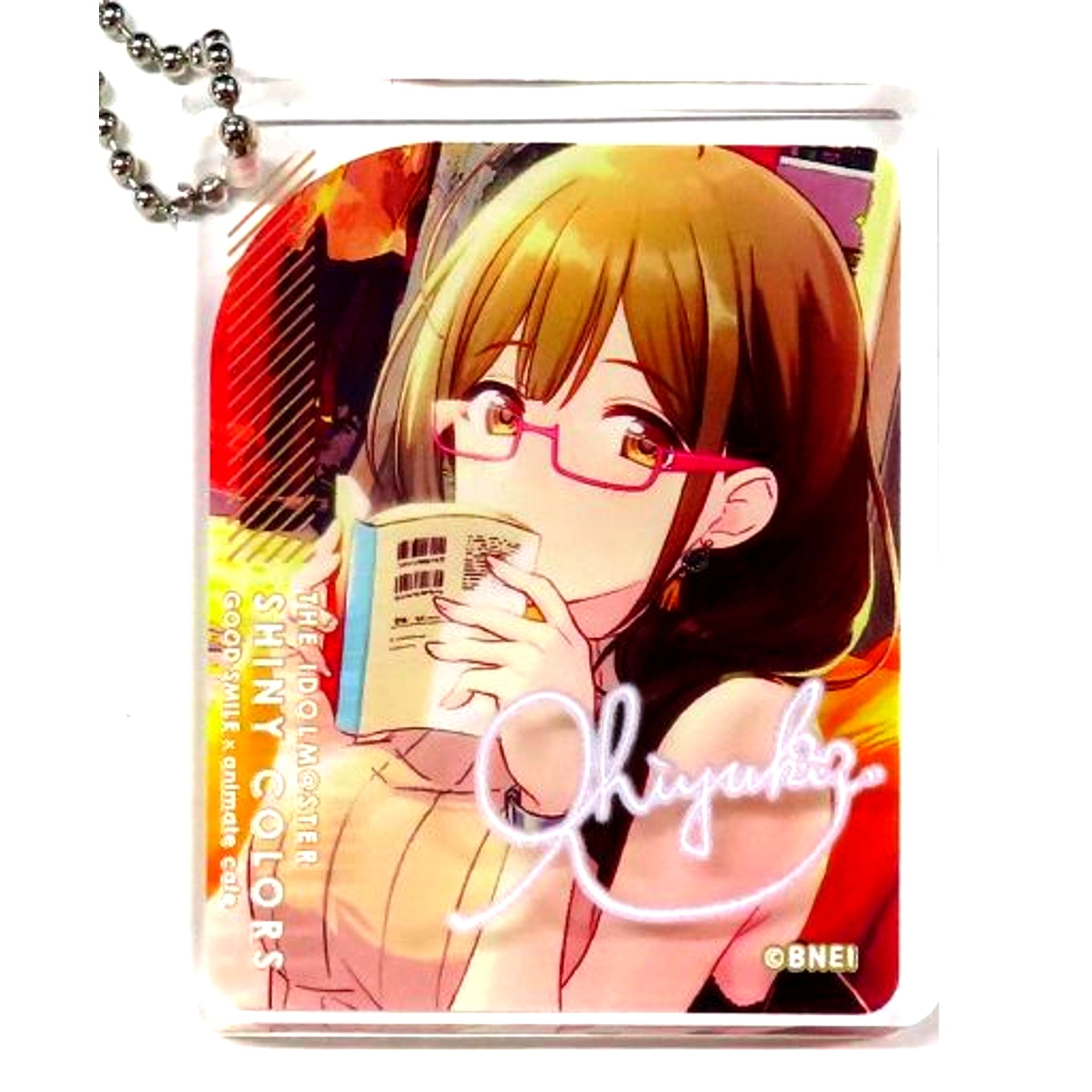 Chiyuki Kuwayama THE IDOLM@STER Shiny Colors CoLotta Trading Acrylic Plate Keychain Vol.2 Group 2 3rd Anniv Celebration x Good Smile x Animate Cafe [USED]