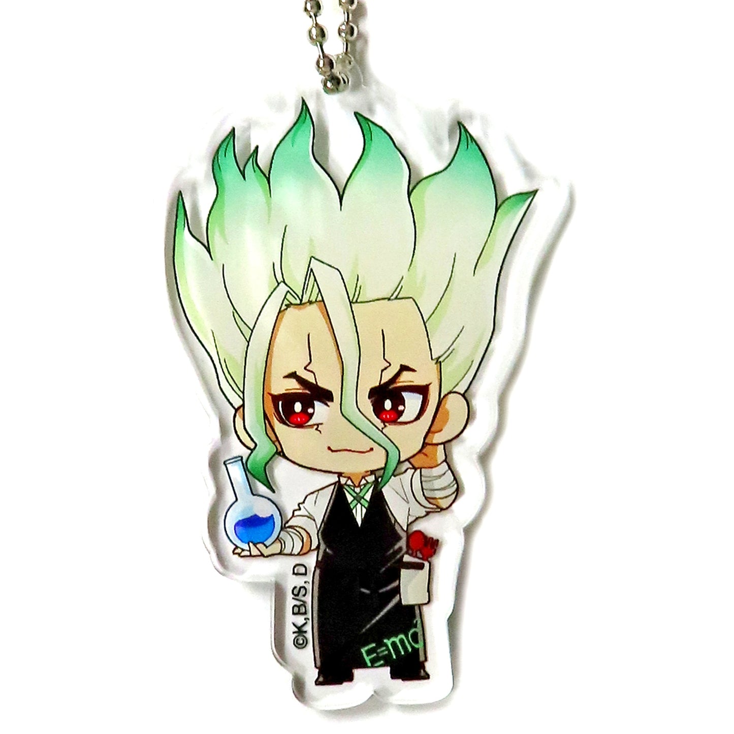 Senku Dr. STONE x Princess Cafe Acrylic Keychain [USED]
