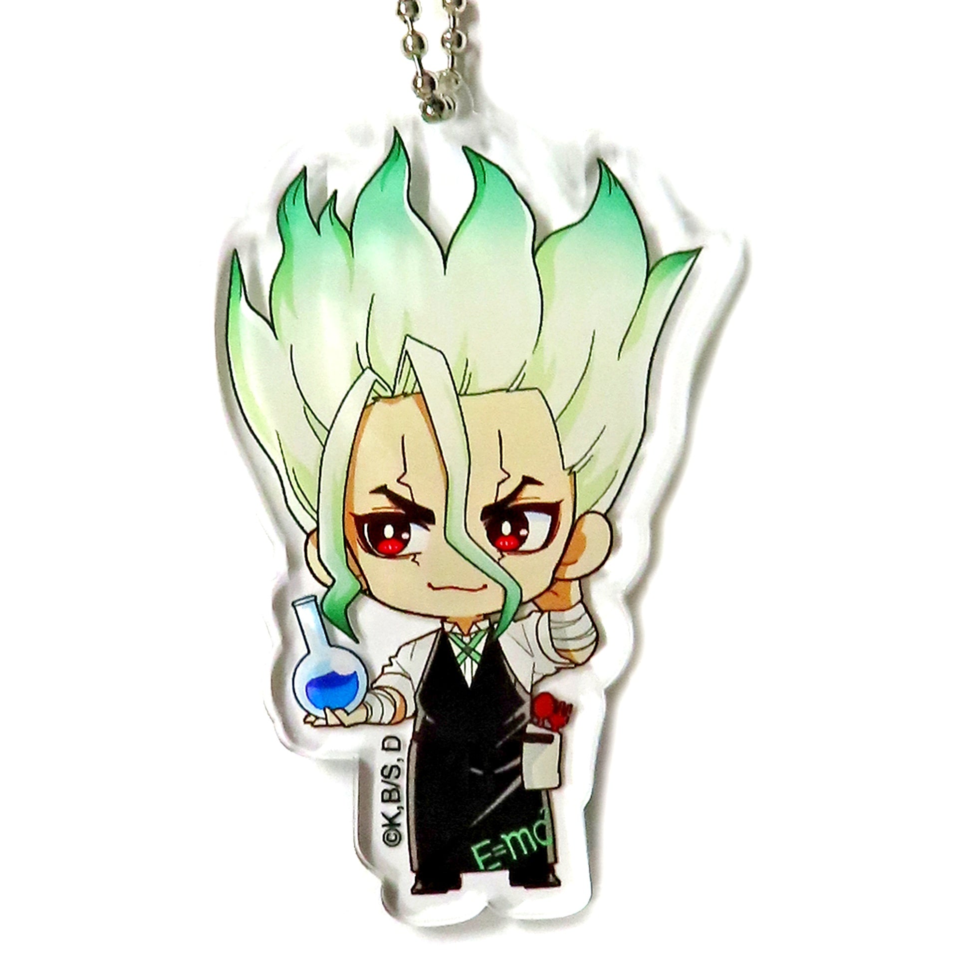 Senku Dr. STONE x Princess Cafe Acrylic Keychain [USED]