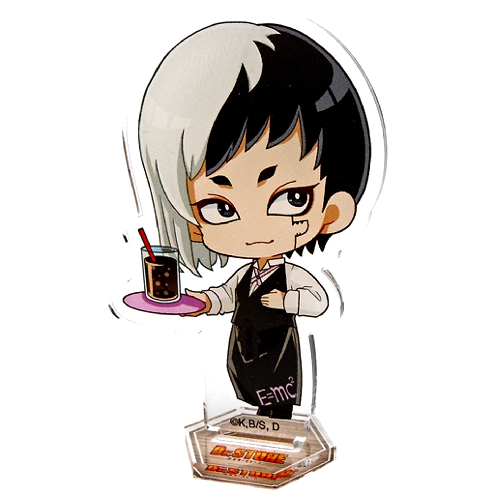 Gen Asagiri Dr. STONE x PRINCESS CAFE Acrylic Stand [USED]
