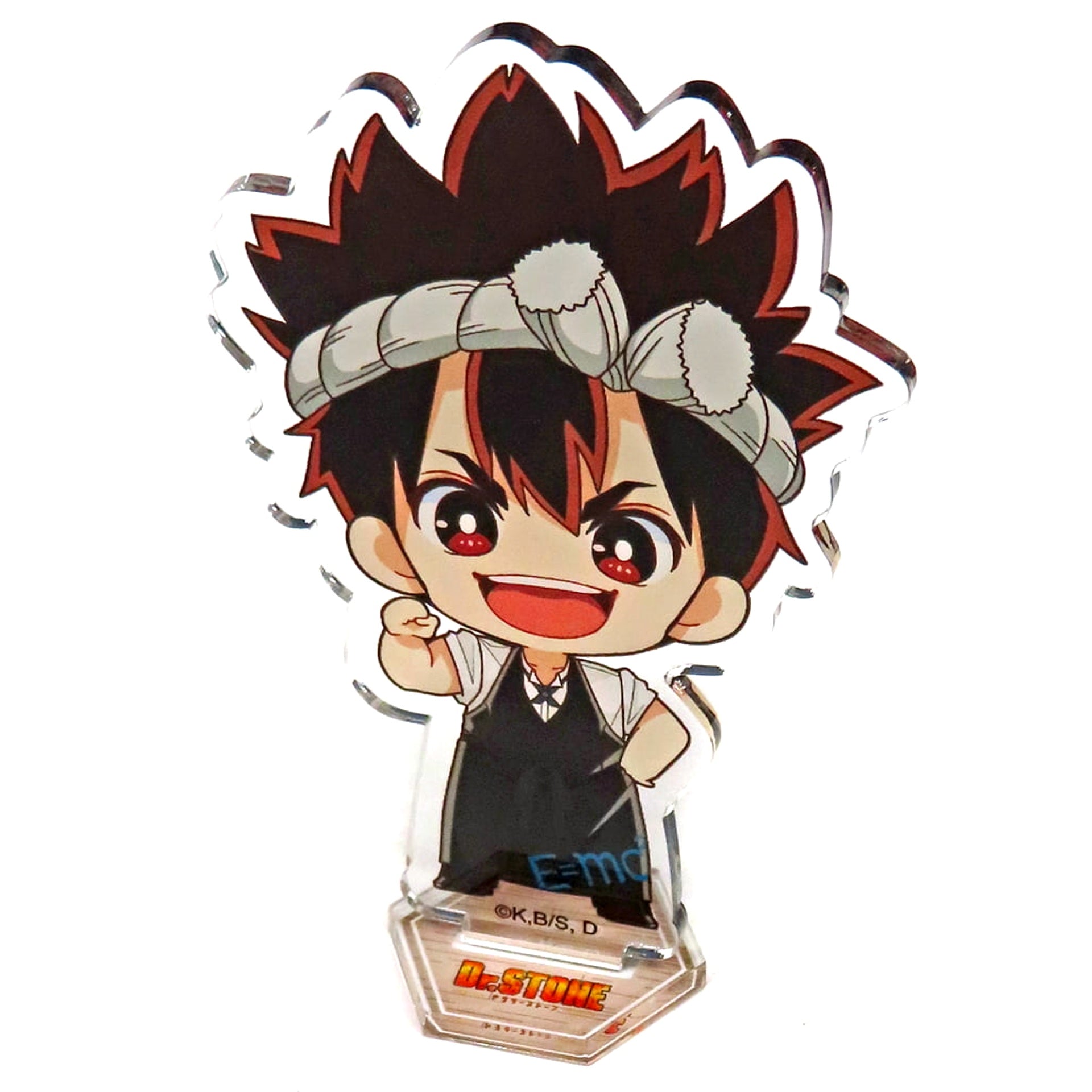 Dr. STONE Chrome Acrylic Stand PRINCESS CAFE Collaboration Acrylic Stands [USED]