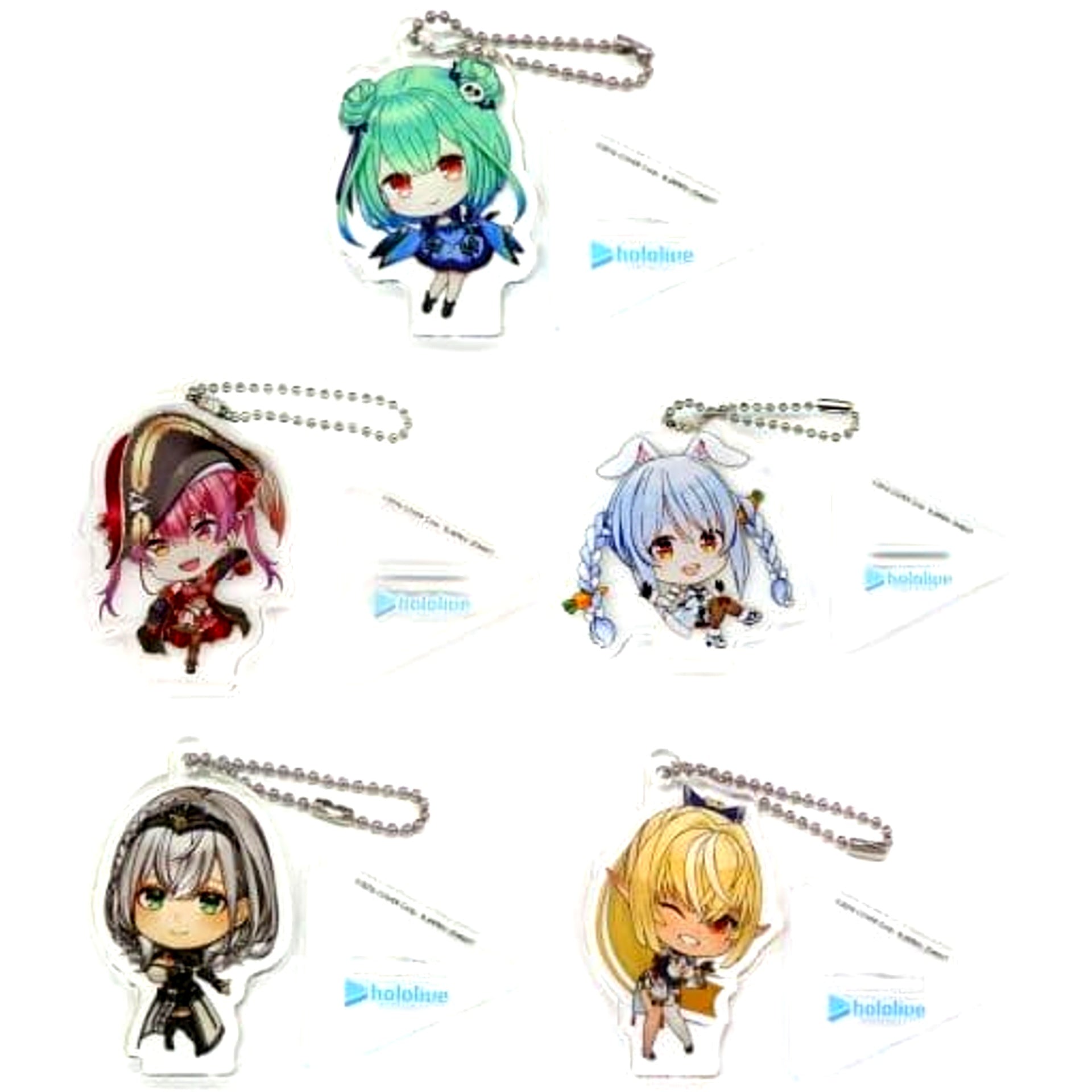 Virtual YouTuber hololive Acrylic Swing Collection 3rd Generation Complete Set of 5 Types [USED]