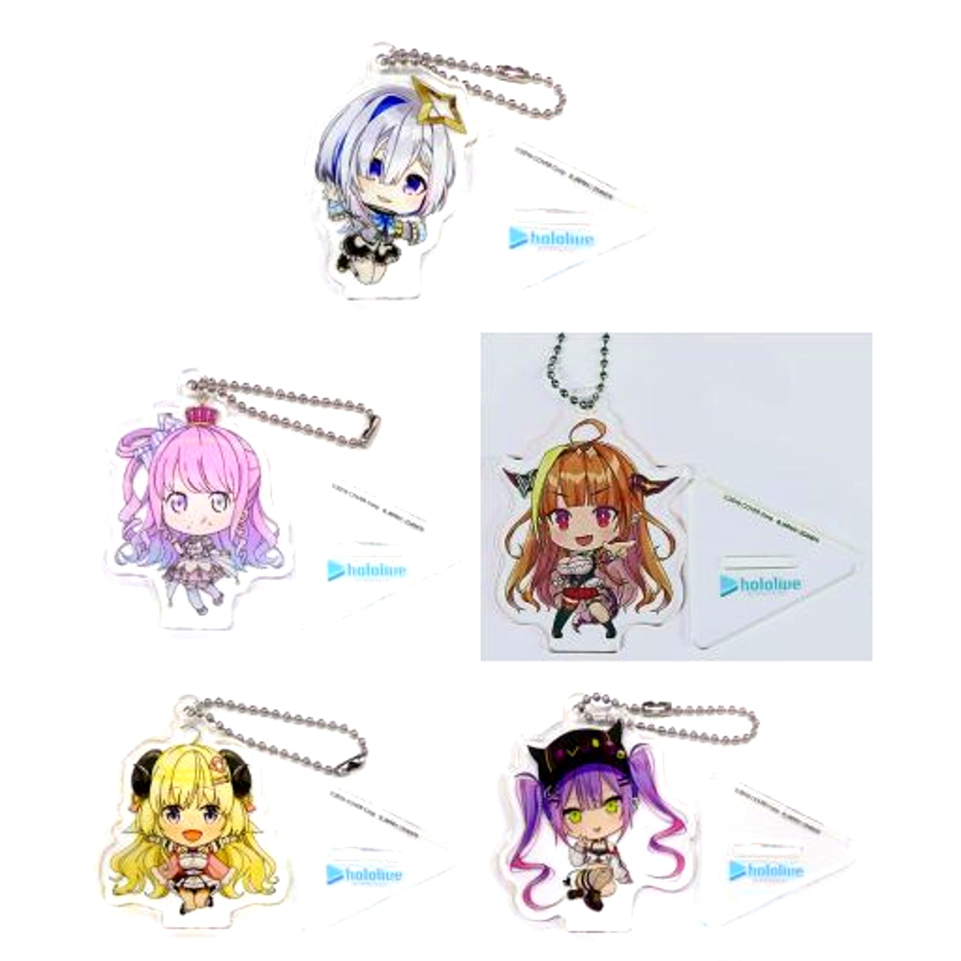 Set of 5 Hololive Acrylic Swing Collection Gen 4 [USED]