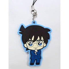 Detective Conan Conan Edogawa Sega Lucky Kuji Red Party Collection Rubber Charm Prize K [USED]