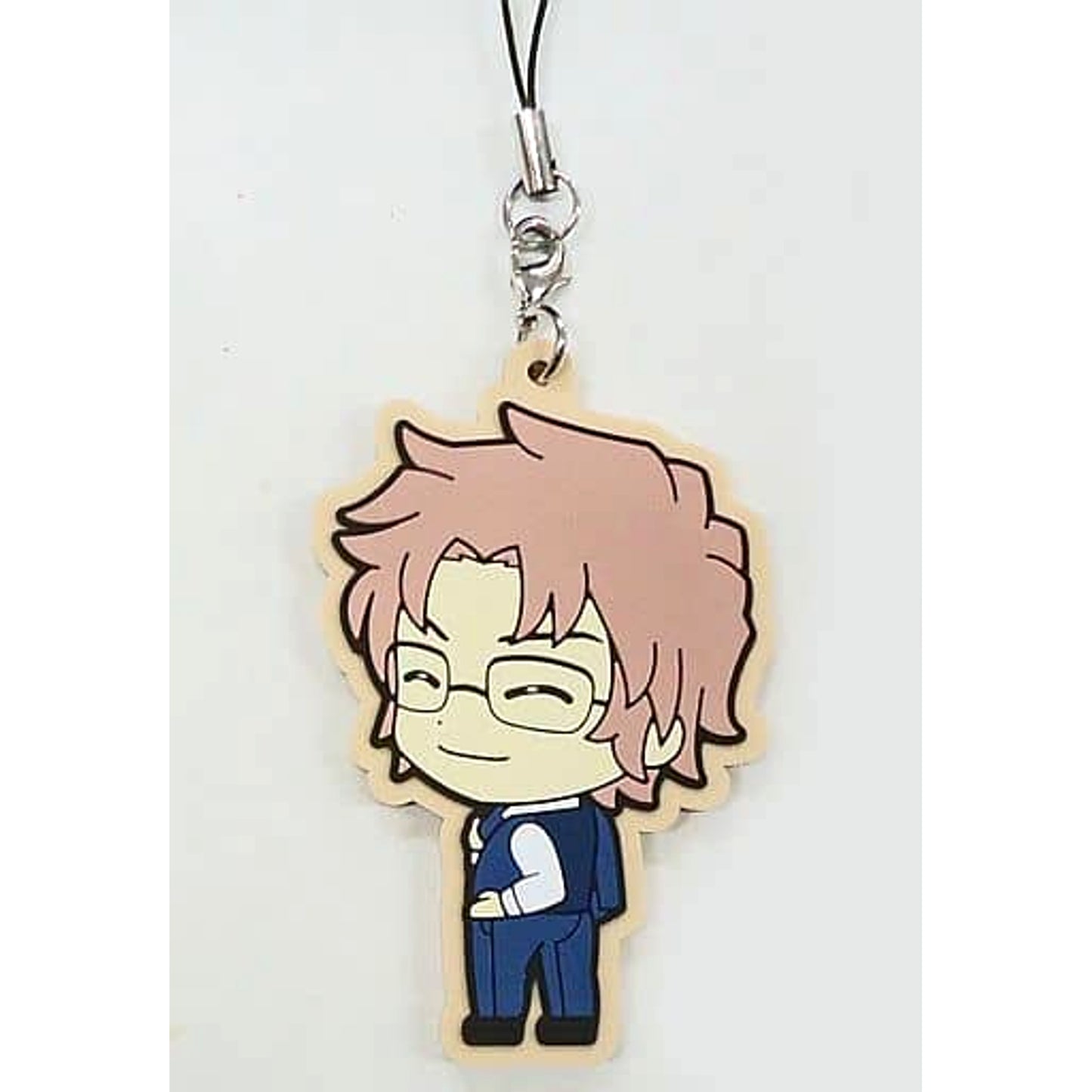 Detective Conan Subaru Okiya Sega Lucky Kuji Red Party Collection Rubber Charm Prize K [USED]