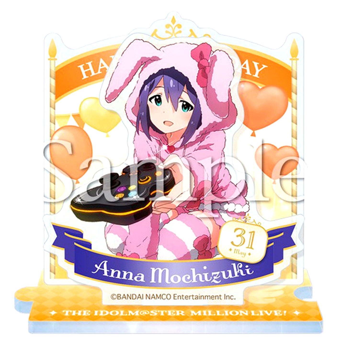 Anna Mochizuki THE IDOLM@STER MILLION LIVE! Birthday Acrylic Stand Birthday Campaign 5th Kotobukiya Shop Ltd [USED]