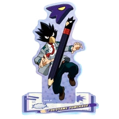 My Hero Academia Fumikage Tokoyami Acrylic Stand Collection BASE GREEN-BLUE Acrylic Stands [USED]