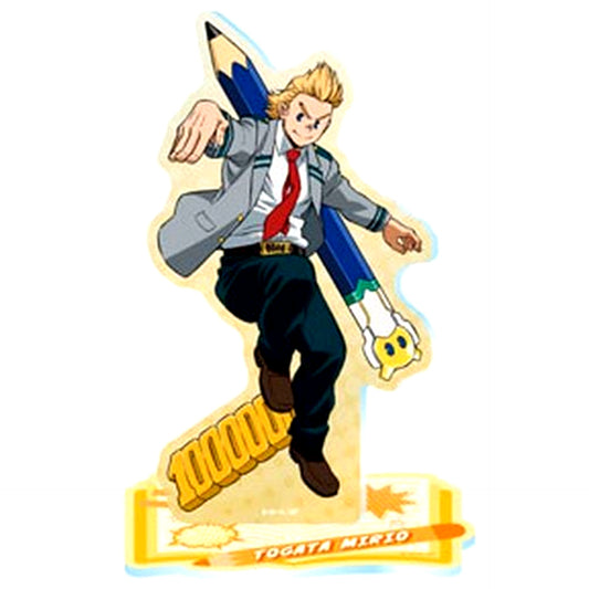 Mirio Togata My Hero Academia Acrylic Stand Collection BASE YELLOW - RED [USED]