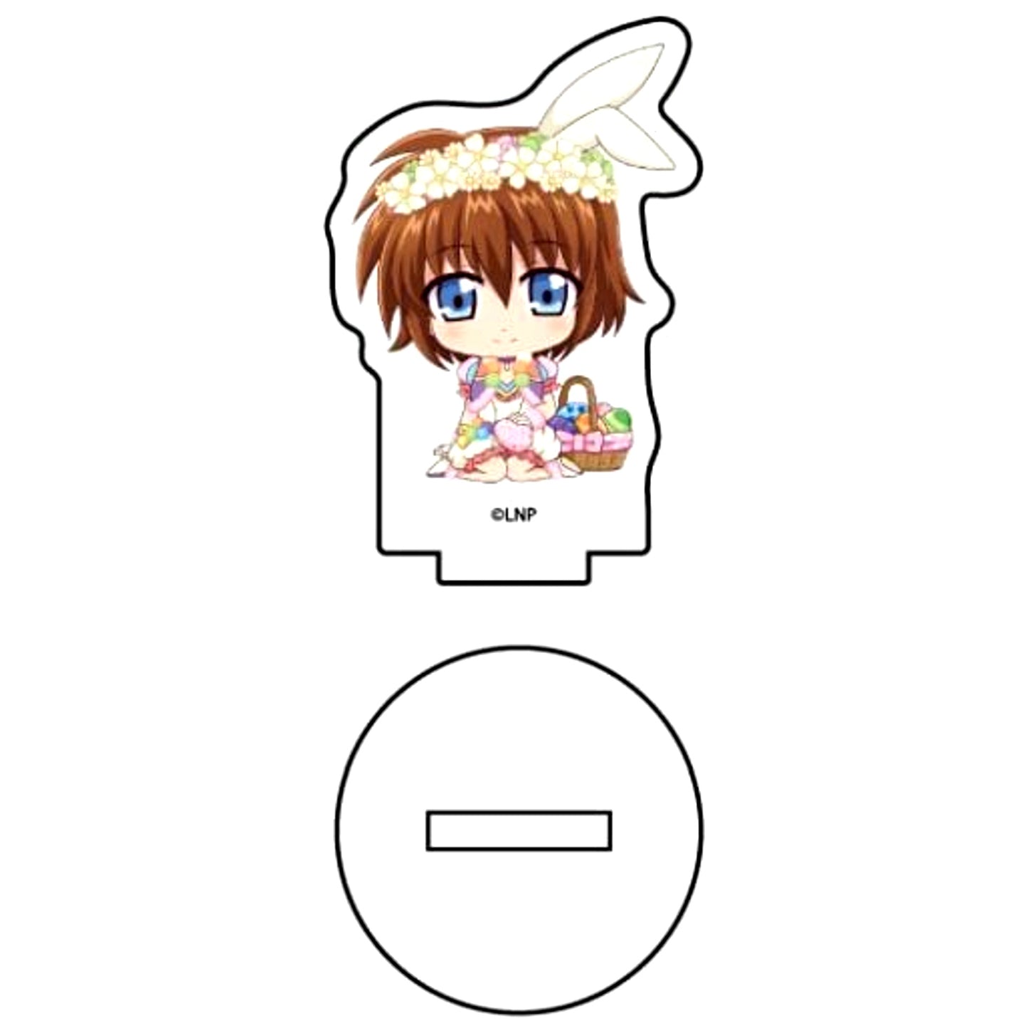 Stern 02. Easter Ver. Mini Character Petit Acrylic Stand Magical Girl Lyrical Nanoha Series [USED]