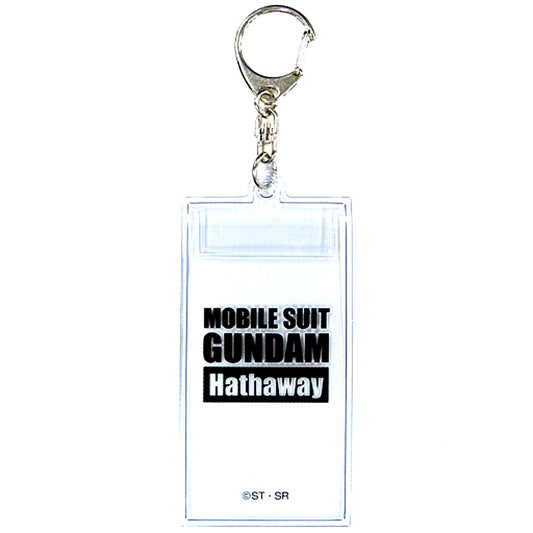 Logo Hathaway Mobile Suit Gundam Hathaway Multi Holder for Admission Gift Film Theater Goods [USED]