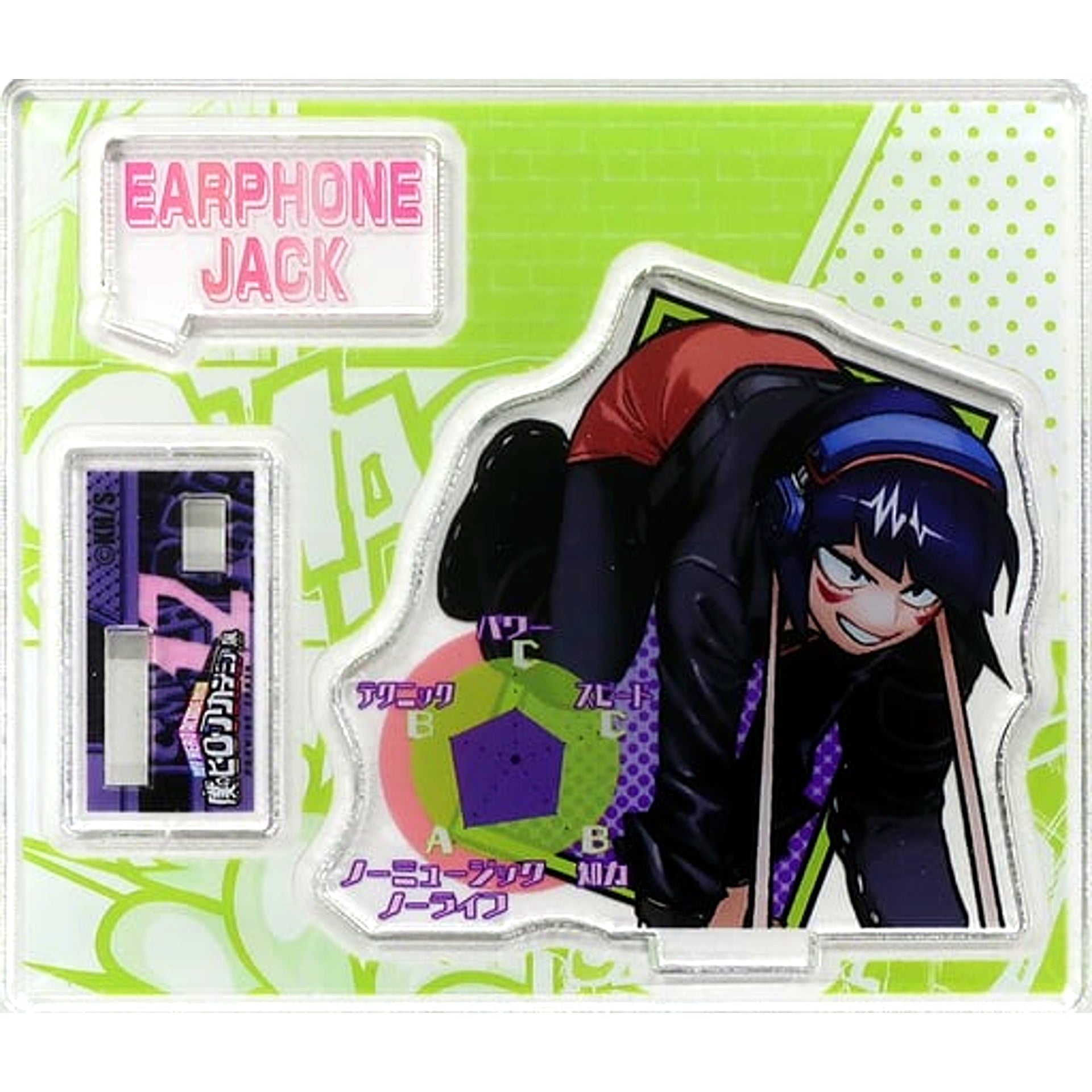 Kyoka Jiro My Hero Academia Exhibition Drawing Smash Exhibition KV Ver. Group 1 Acrylic Figure Collection [USED]