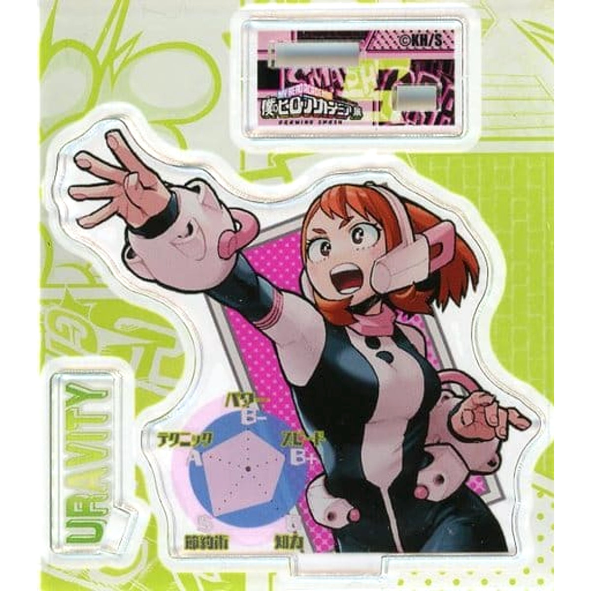 My Hero Academia Exhibition DRAWING SMASH Ochaco Uraraka Acrylic Figure Collection Hiroaka Exhibition KV ver. group.2 Acrylic Stands [USED]