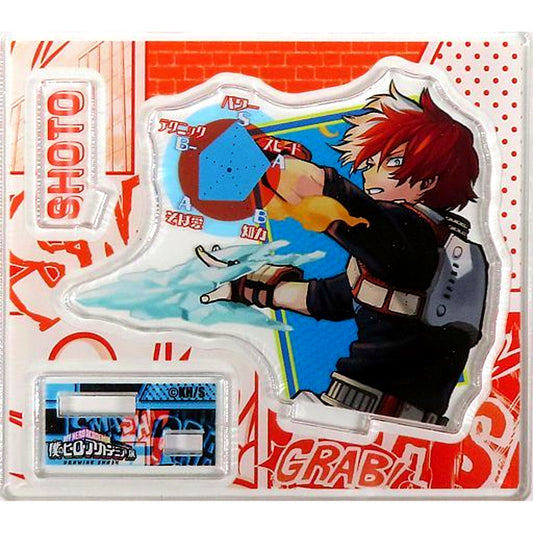 Shoto Todoroki My Hero Academia Exhibition DRAWING SMASH Acrylic Figure Collection MHA Exhibition KV Ver. group.2 [USED]