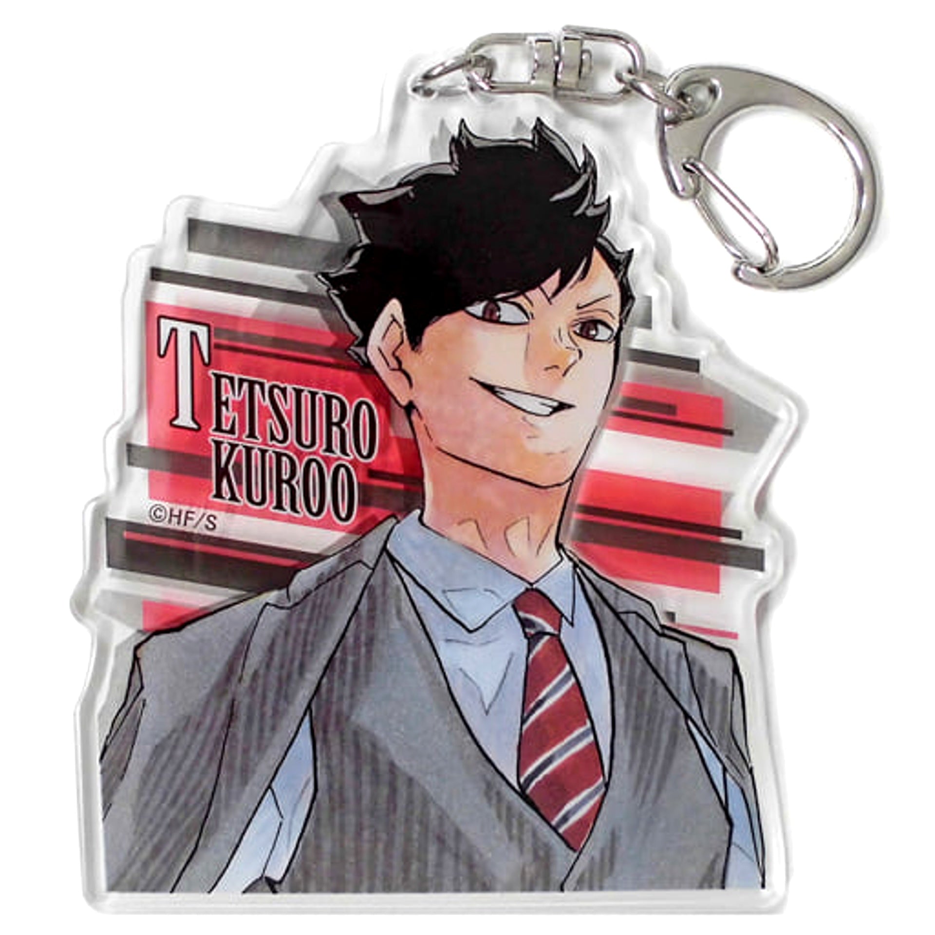 Haikyu!! Tetsuro Kuroo 24-Years-Old Acrylic Keychain Collection Heroes Haikyu!! Exhibition Limited Keychains [USED]