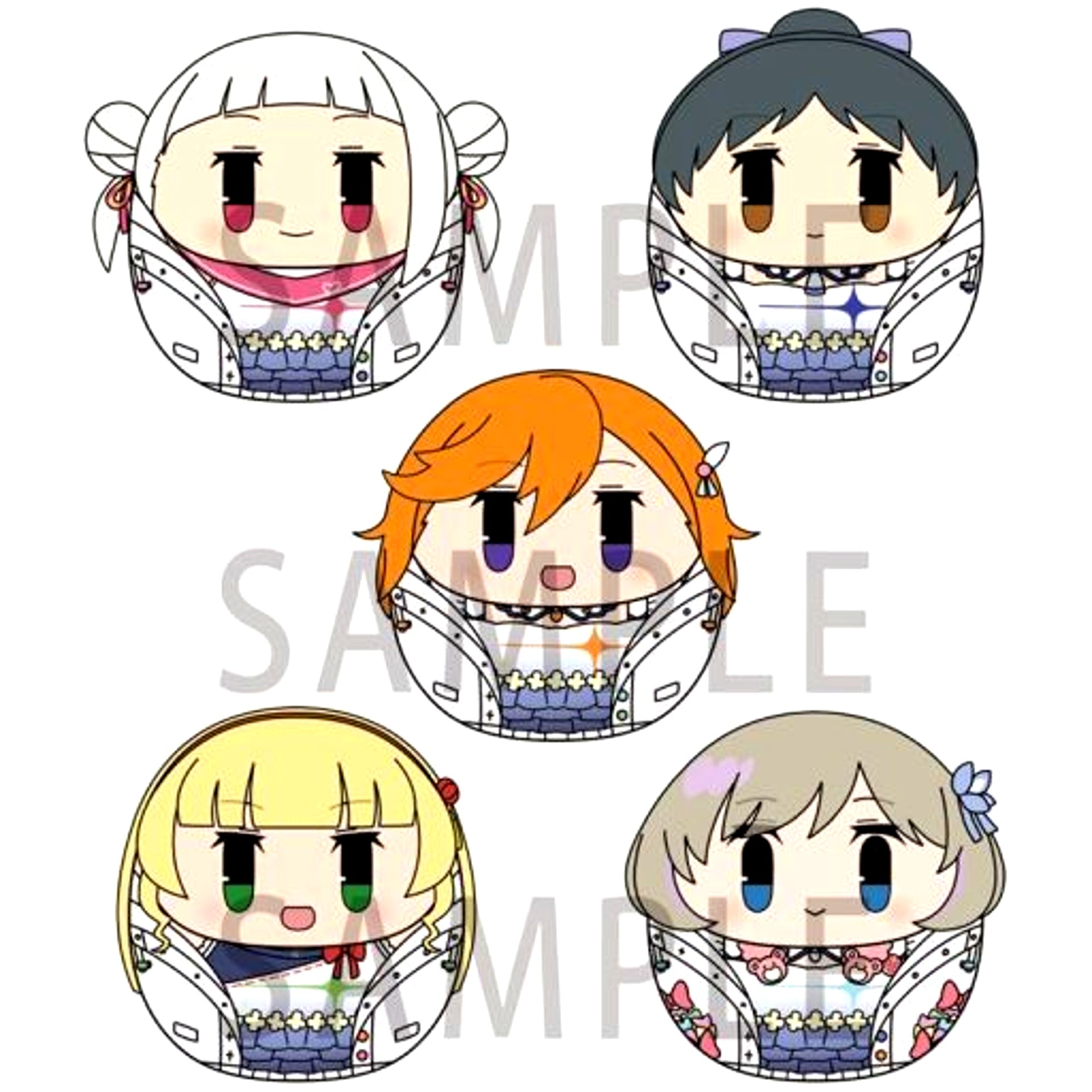 Set of 5 Love Live! Superstar!! Korokotto [USED]