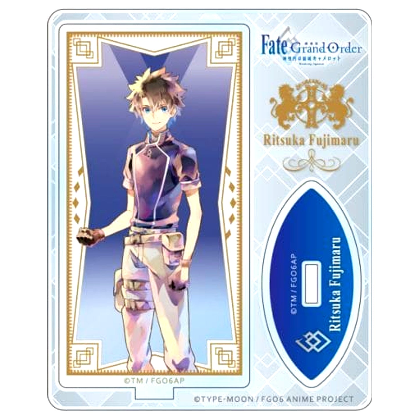 Fate/Grand Order -Divine Realm of the Round Table: Camelot- Wandering; Agateram Ritsuka Fujimaru Acrylic Stand PALE TONE series [USED]