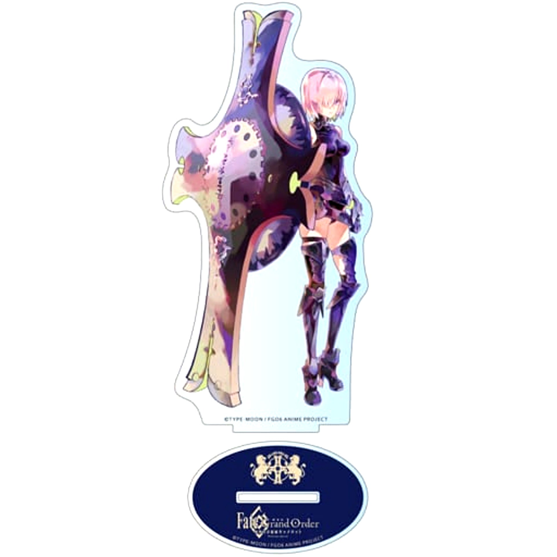 Fate/Grand Order -Divine Realm of the Round Table: Camelot- Mash Kyrielight Large Acrylic Stand PALE TONE Series [USED]