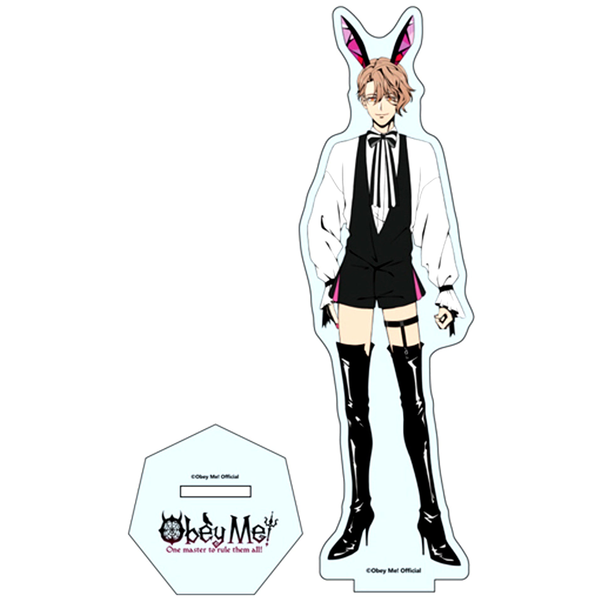 Asmodeus Bunny Boy Ver. Obey Me! Acrylic Figure [USED]