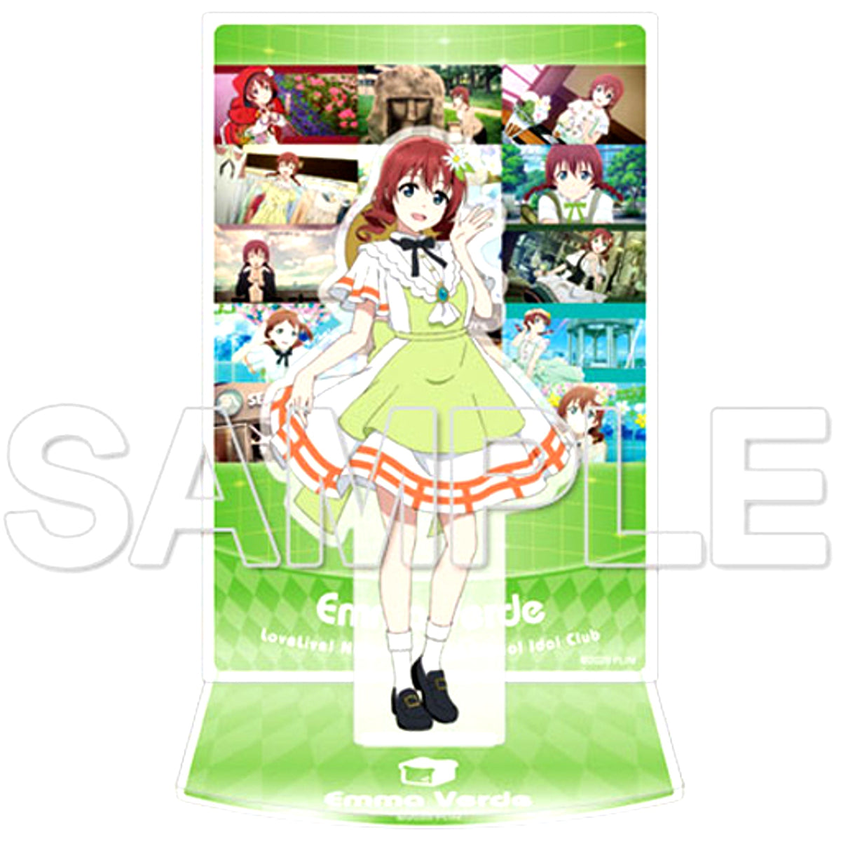 Emma Verde La Bella Patria Acrylic Diorama Love Live! Nijigasaki High School Idol Club [USED]