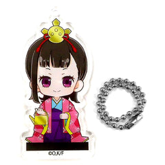 Fire Force Maki Oze Acrylic Keychain Hinamatsuri Ver. Princess Cafe Limited Keychains [USED]