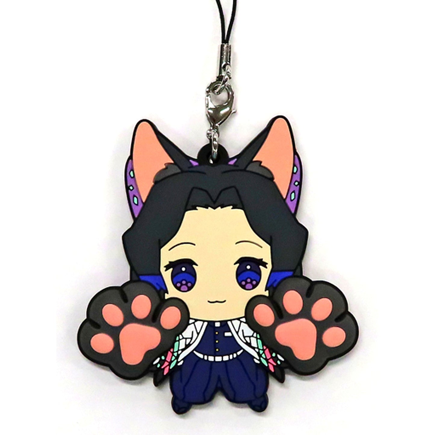 Shinobu Kocho Demon Slayer Nyaforme High Touch Rubber Strap [USED]
