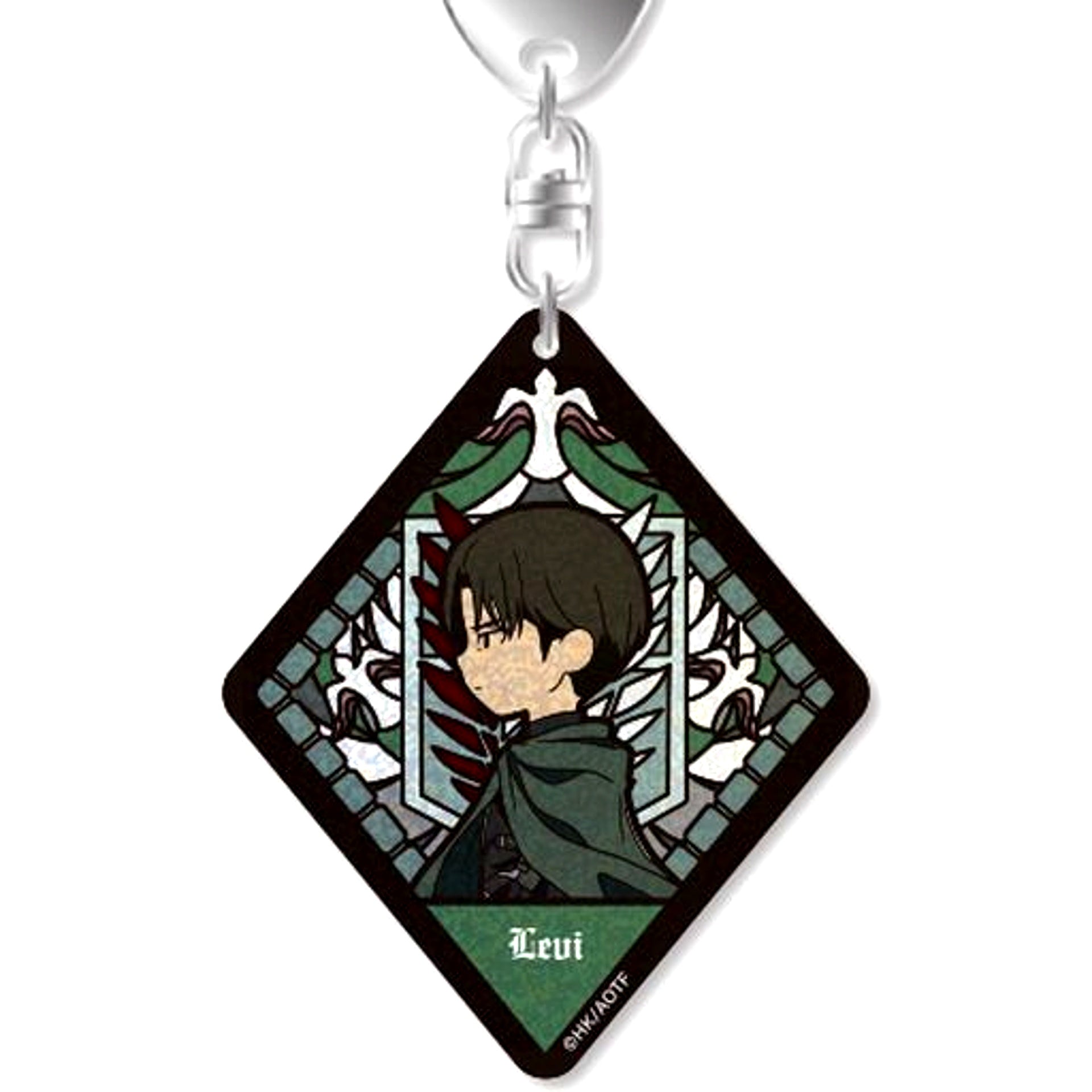 Levi 04 Attack on Titan VETCOLO Glitter Acrylic Keychain [USED]