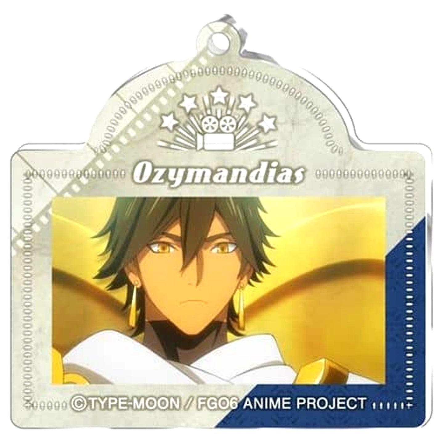 Fate/Grand Order THE MOVIE Divine Realm of the Round Table: Camelot Ozymandias Cinema Collection Acrylic Keychain [USED]
