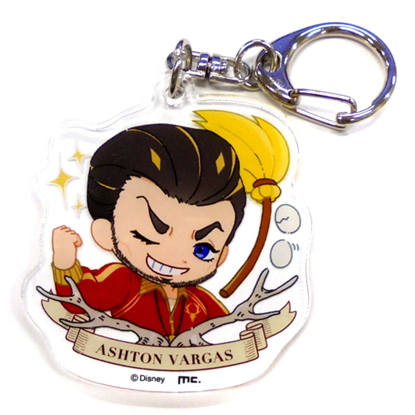 Ashton Vargas Disney Twisted Wonderland Charat Bouquet Vol.2 Trading Acrylic Keychain Collection B Ver. [USED]