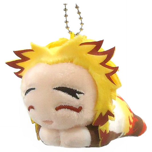 Demon Slayer: Kimetsu no Yaiba Kyojuro Rengoku Smiling Hagu Chara Collection 3 animate Limited Box Purchase Privilege Keychains [USED]