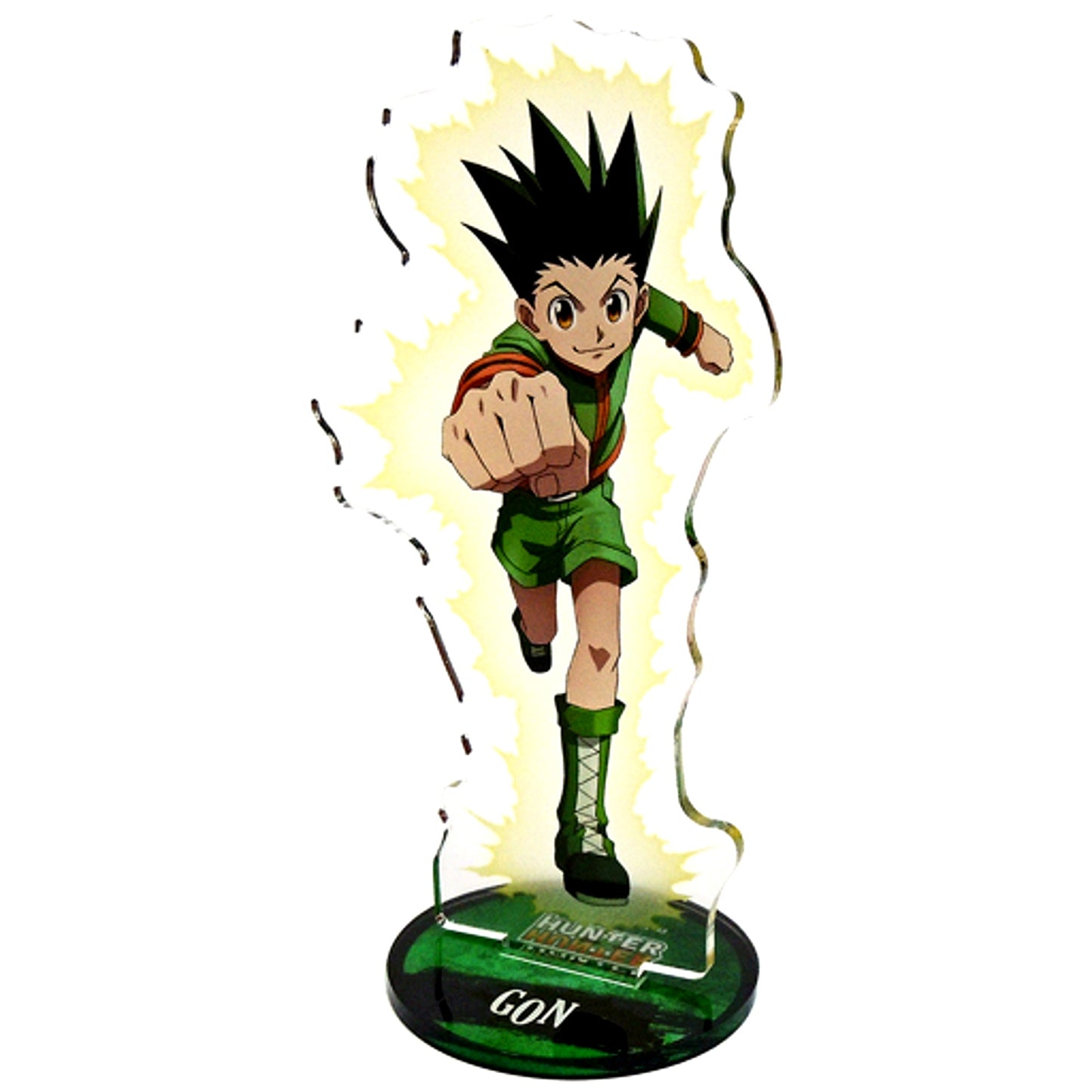 Gon Freecss C-1 Prize Big Acrylic Stand Hunter x Hunter Web Kuji Vol. 2 Battle Start [USED]