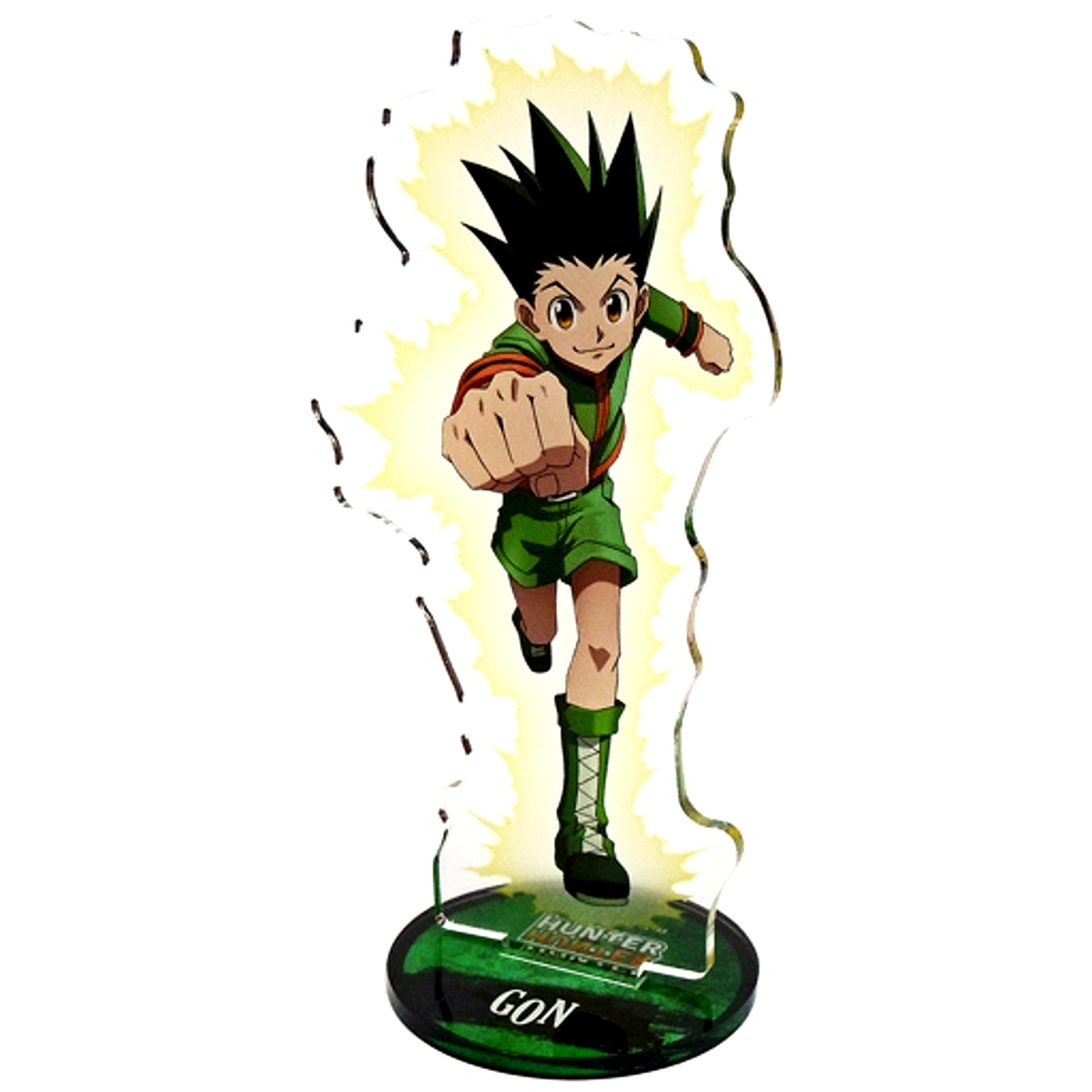 Gon Freecss C-1 Prize Big Acrylic Stand Hunter x Hunter Web Kuji Vol. 2 Battle Start [USED]