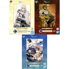 Fate/Grand Order: Divine Realm of the Round Table Camelot Bedivere & Others All 3 Types Set Ichiban Kuji Acrylic Stand Prize C Acrylic Stands [USED]