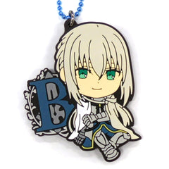 Fate/Grand Order: Divine Realm of the Round Table Camelot Bedivere Ichiban Kuji Rubber Charm Kyunchara Illustrations Prize D Charm [USED]