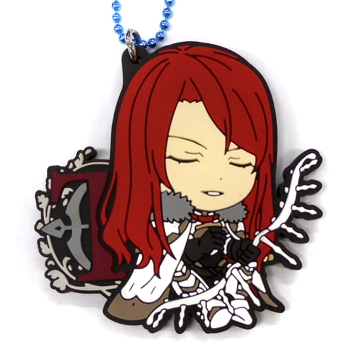 Fate/Grand Order: Divine Realm of the Round Table Camelot Tristan Ichiban Kuji Rubber Charm Kyunchara Illustrations Prize D Charm [USED]