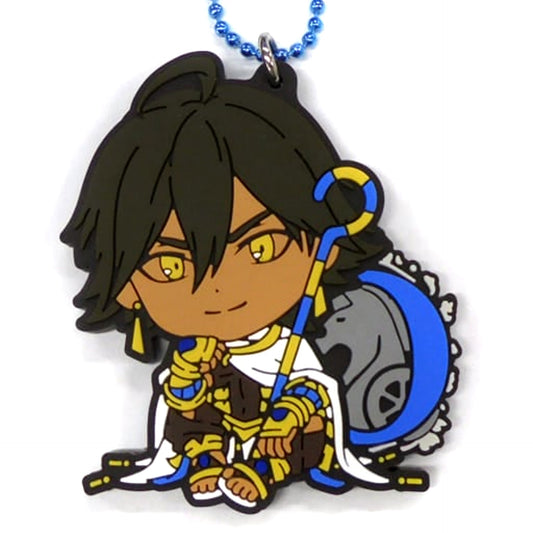 Fate/Grand Order: Divine Realm of the Round Table Camelot Ozymandias Ichiban Kuji Rubber Charm Kyunchara Illustrations Prize D Charm [USED]