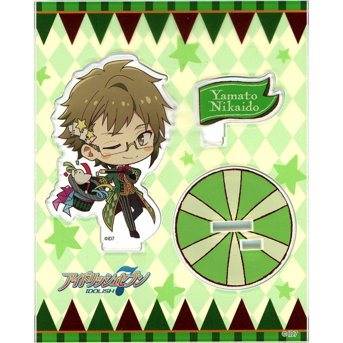 Yamato Nikaido IDOLiSH7 x animega Acrylic Stand Big Circus! [USED]