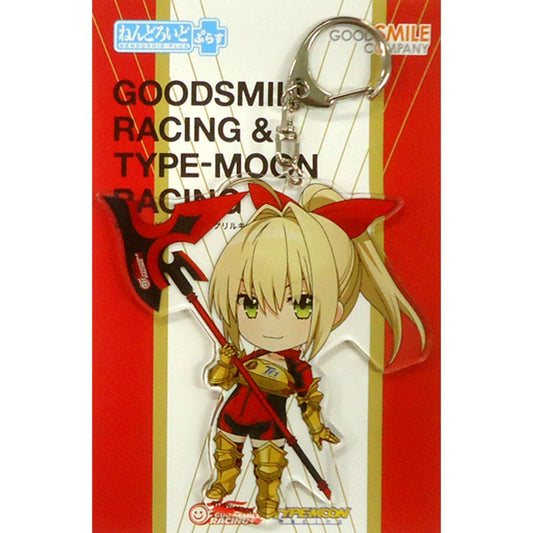 Nero Claudius Racing Ver. GOODSMILE RACING & TYPE-MOON RACING Nendoroid Plus Big Acrylic Keychain [USED]