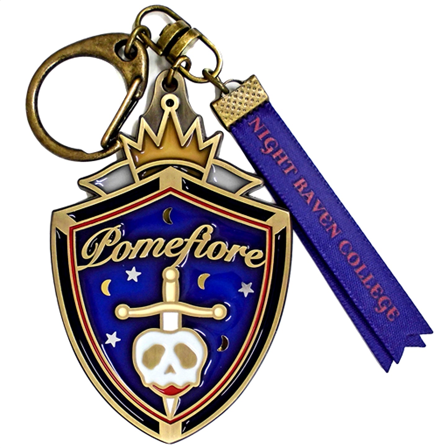 Pomefiore Dorm Disney Twisted Wonderland Stained Glass Keychain Animate Ltd [USED]