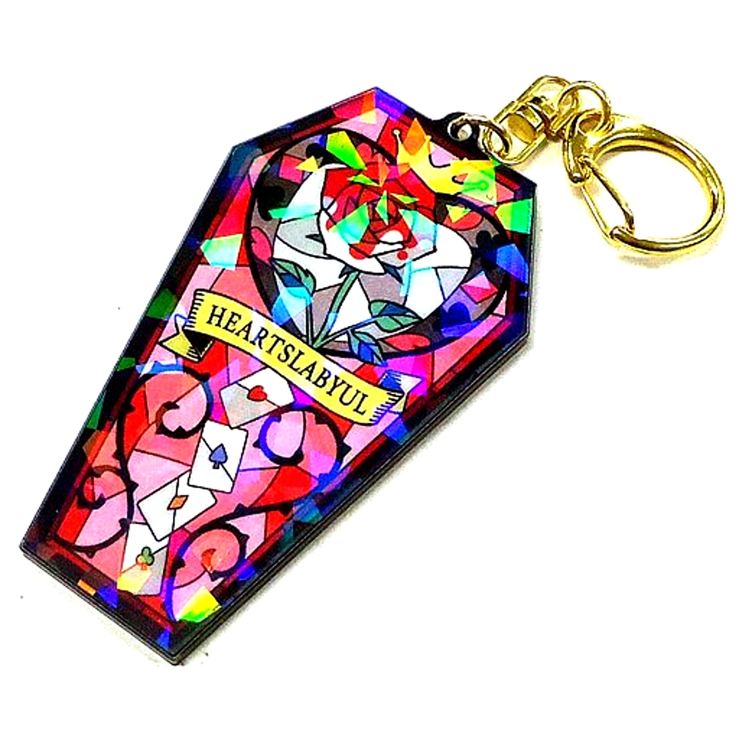Heartslabyul Dorm Disney Twisted Wonderland Acrylic Keychain [USED]