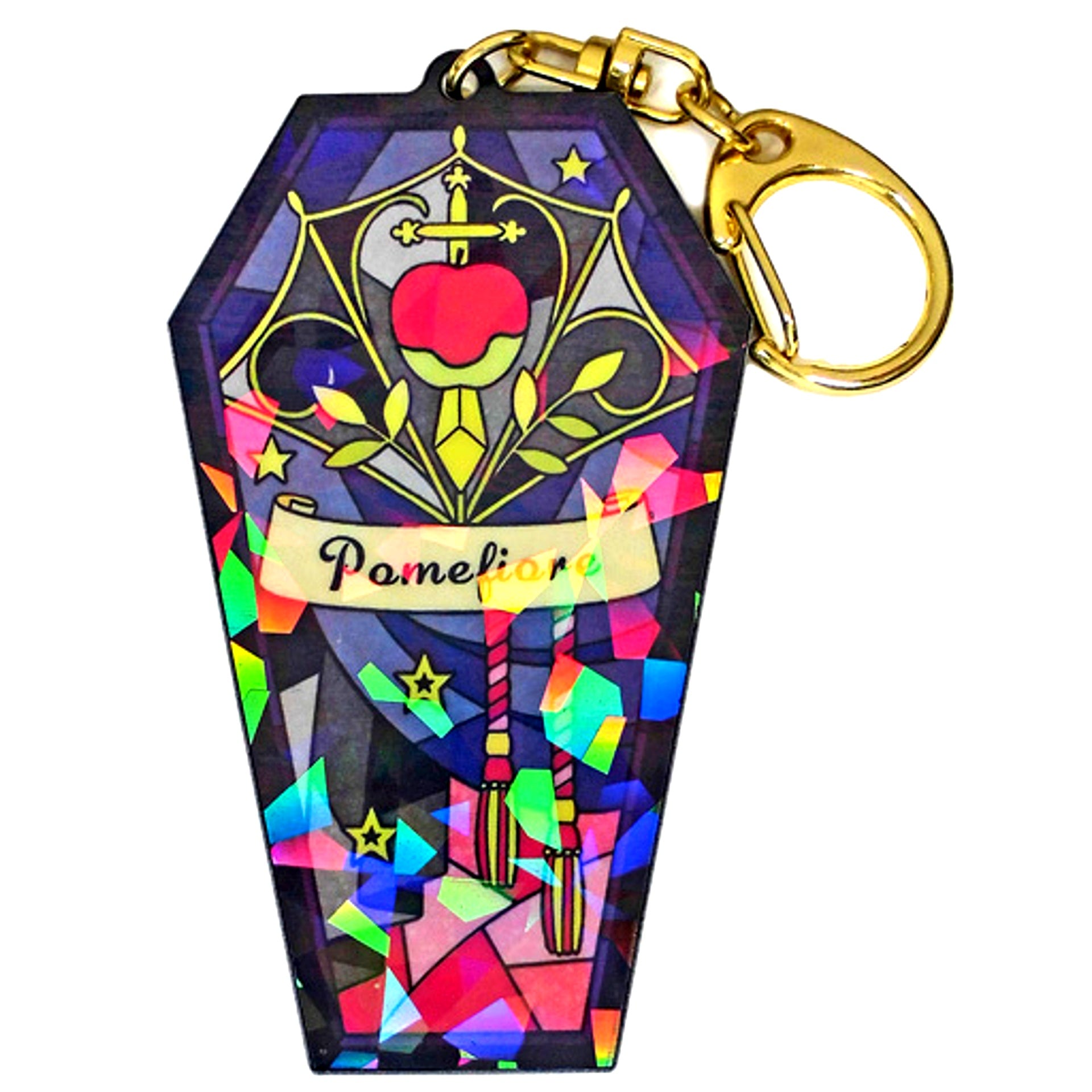 Pomefiore Dorm Disney Twisted Wonderland Acrylic Keychain [USED]