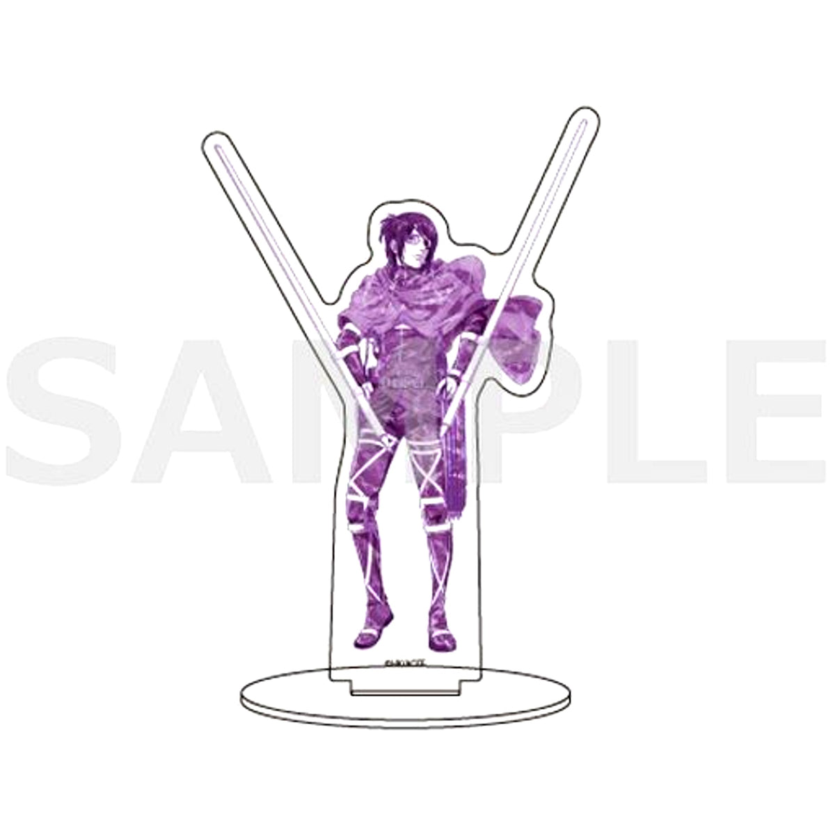 Hange 12. MANGEKYO Character Acrylic Figure Attack on Titan [USED]