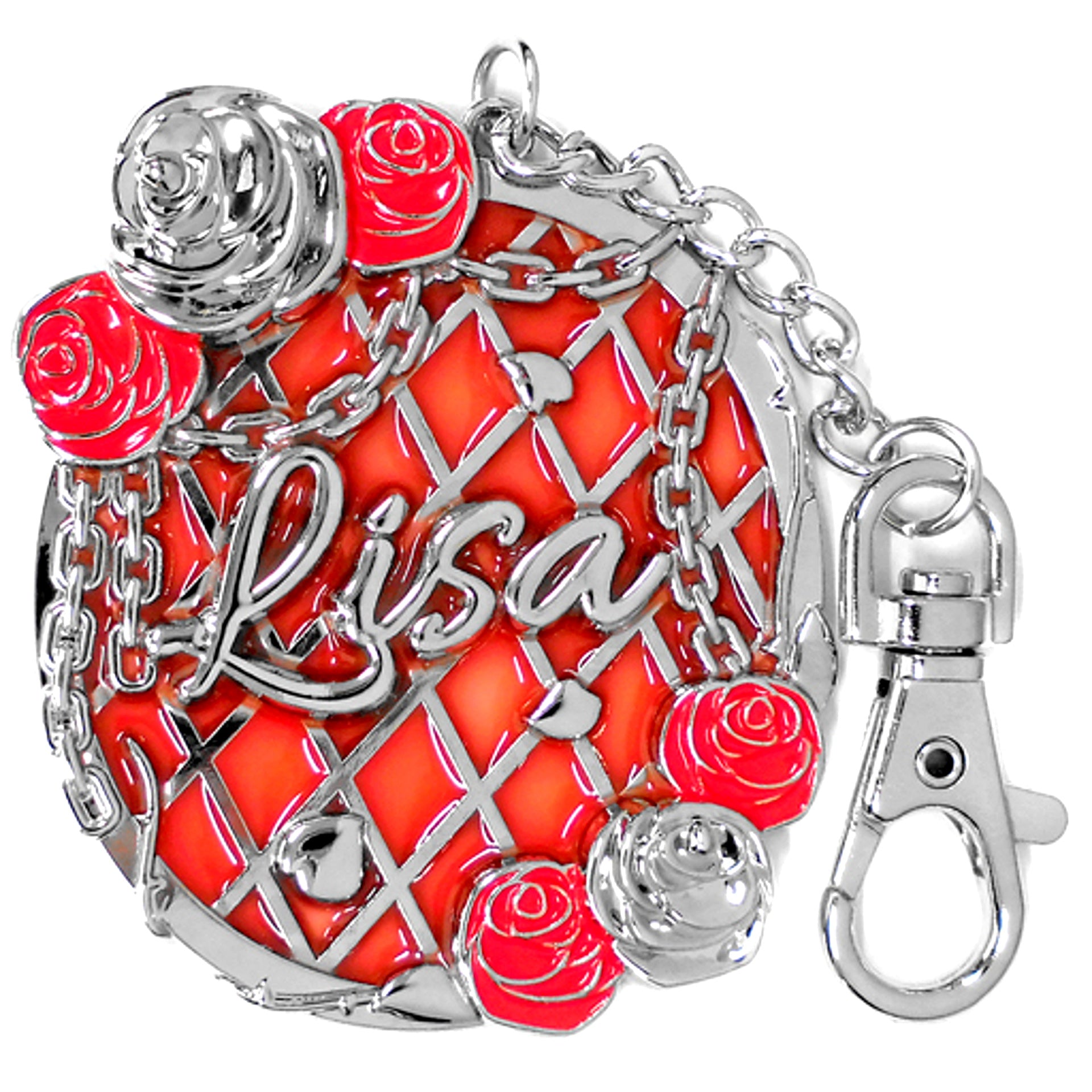 Lisa Imai BanG Dream! Roselia Metal Keychain Girls Band Party! [USED]