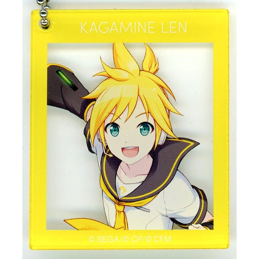 Hatsune Miku: Colorful Stage! Len Kagamine Acrylic Keychain Collection C Keychains [USED]
