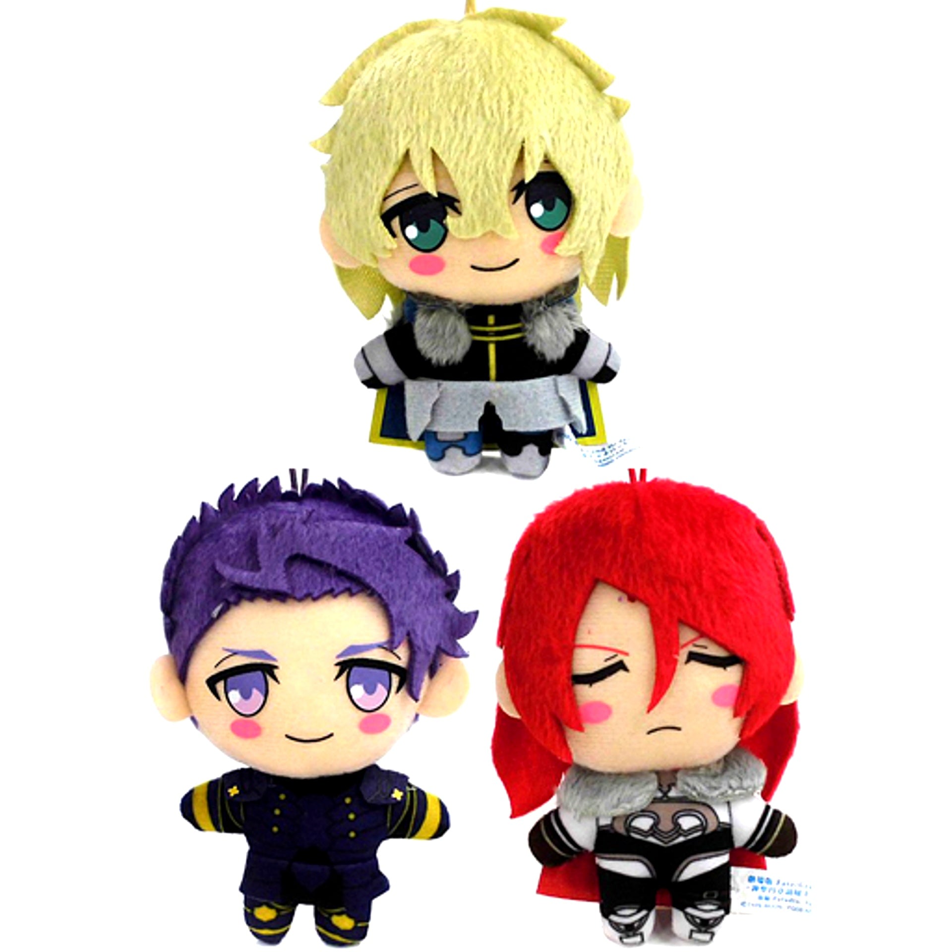 Set of 3 Fate/Grand Order Divine Realm of the Round Table Camelot Paladin; Agateram Mascot Vol.3 [USED]