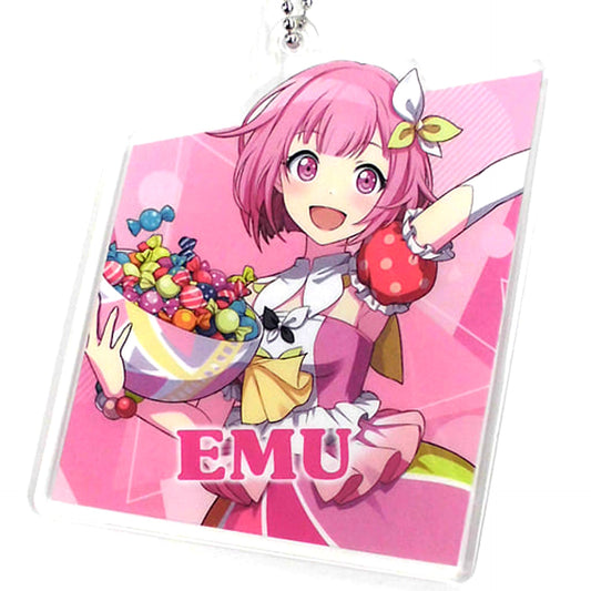 Hatsune Miku: Colorful Stage! Emu Otori Acrylic Keychain Mascot Vol.3 Acrylic Item [USED]