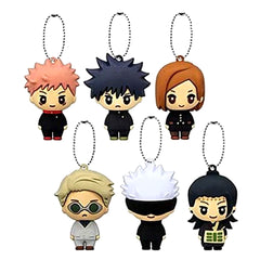 Set of 6 Jujutsu Kaisen 3D Rubber Mascot [USED]
