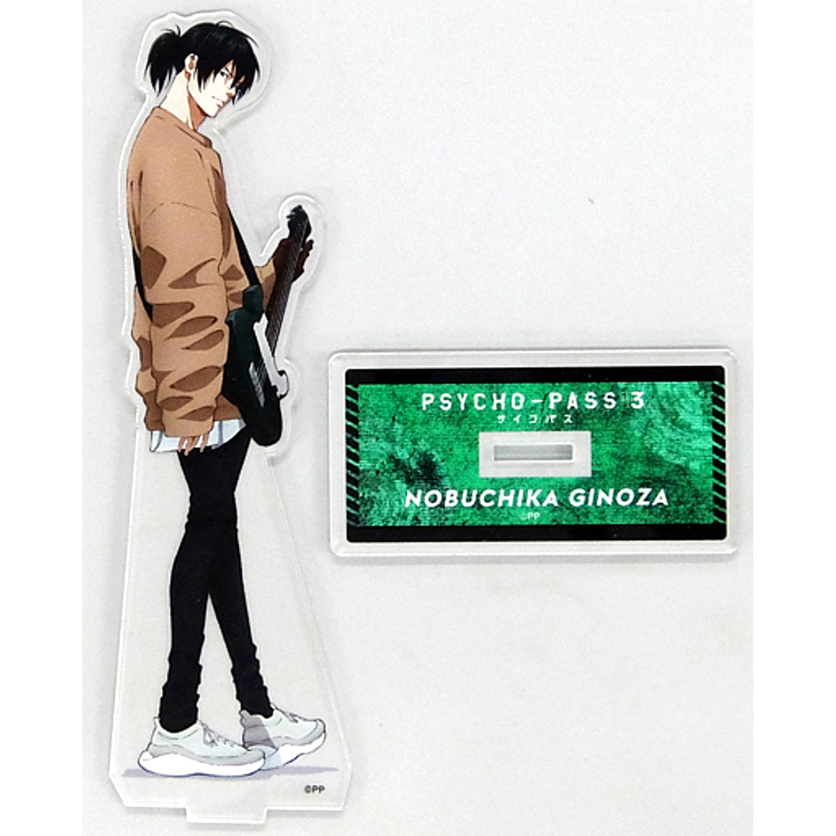 Nobuchika Ginoza Acrylic Stand Psycho-Pass 3 x Karaoke no Tetsujin [USED]