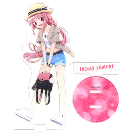 Iroha Tamaki Casual Clothes Magia Record Puella Magi Madoka Magica Side Story Acrylic Stand [USED]
